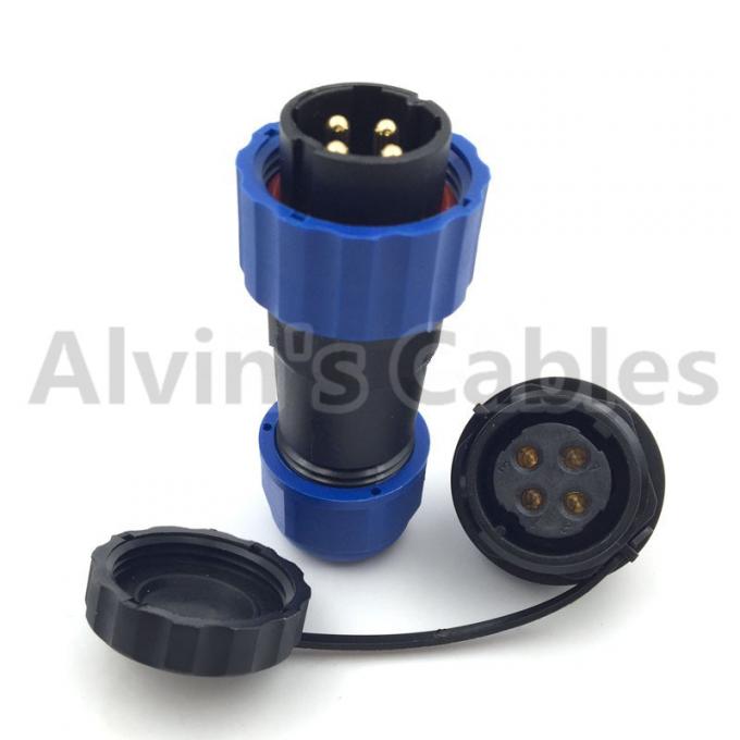 SD20 TP ZM 214 Pin Plastic Electrical Connectors Male Plug Female