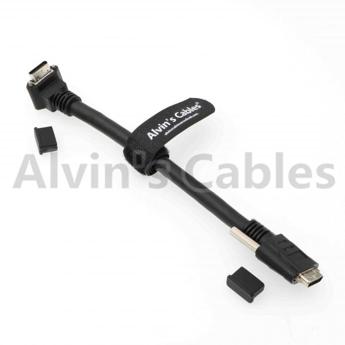 Ultra Flex Camera Link Cable Right Angle SDR 26 Pin To Linear SDR 26 Pin