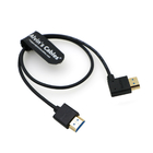 High Speed 8K HDMI 2.1 Cable For Atomos Ninja V Monitor Straight To Left Angle HDMI Cord For Z CAM E2, Sony FS5| FS7