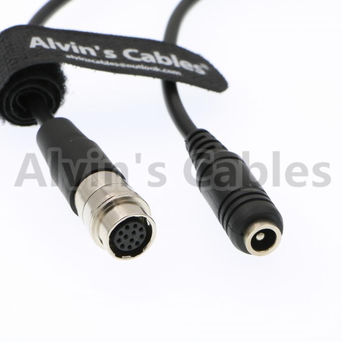 Alvin's Cables 12 Pin Hirose to DC 12v Female Cable for GH4 Power B4 2/3" Fujinon Nikon Canon Lens