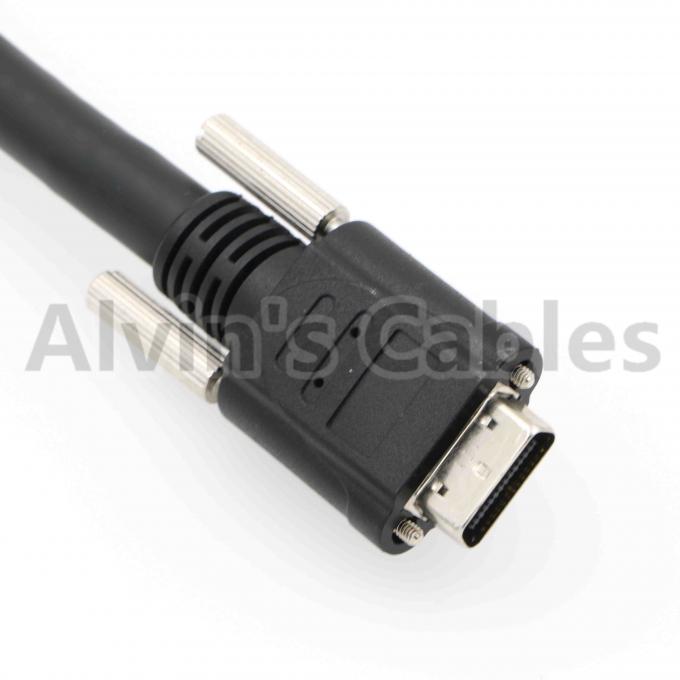Ultra Flex Camera Link Cable Right Angle SDR 26 Pin To Linear SDR 26 Pin