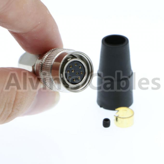 Durable Circular Electrical Connectors 10 Pin Circular Connector HR10A