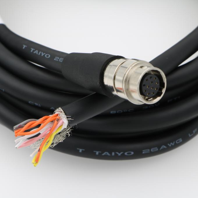 12 Pin Hirose Female HR 10A10J12S High Flex Power IO Cable for AVT