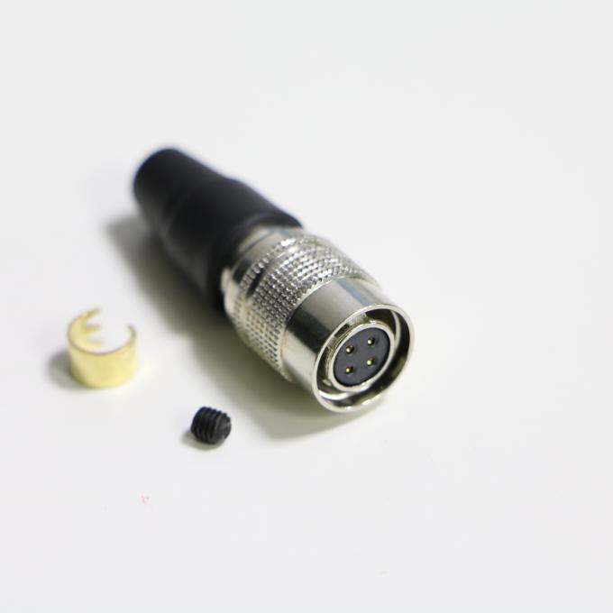 Compatible 4 Pin Hirose HR10A7P4S Female Power Plug Push Pull Connector