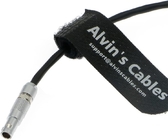 Alvin'S Cables Timecode-Cable For Sound Devices 833 To RED DSMC2 Camera 5 Pin Male To 4 Pin Time Code Input Cable 1M