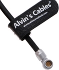 Alvin'S Cables EXT 9 Pin Cable For RED Komodo To Komodo Breakout-Box Rotatable Right Angle 9 Pin To 9 Pin Cable 30cm