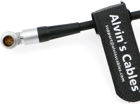 Alvin'S Cables Power Cable For Tilta Nucleus M Motor Rotatable Right Angle 7 Pin Male To D Tap Power Cable 35CM 13.8in
