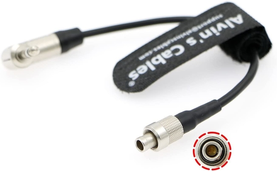 Timecode Cable For Wisycom MTP60 From Tentacle Sync 3.5mm TRS To FVB 00 3 Pin For Audio Ltd A10-TX Transmitter 7.9In