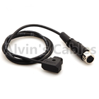 D-Tap To XLR 4 Pin Female Power Cable For Sony RED Cameras Battery Adapter Plate