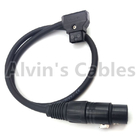 Neutrik XLR 4 Pin Female To D-Tap Cable Power Cord Camera PT-2