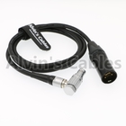 XLR 4 Pin Male to Right Angle Female 1B 6 Pin Elbow Cable For Red Scarlet Epic