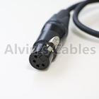 XLR 4 Pin Female To Lemo PHG 2 Pin Female Straight Cable For Nagra V