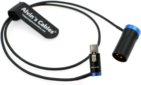 Alvin'S Cables Low Profile TA3F To XLR 3 Pin Male Audio Cable For Lectrosonics Receivers To Sound Devices 60cm 24inches