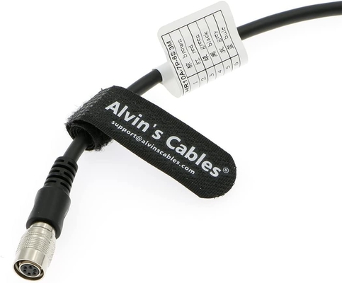 Alvin'S Cable Hirose 6 Pin Female HR10A-7P-6S To Flying Lead Power I/O Cable For Basler GIGE AVT For Sony CCD Camera 5M