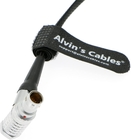 Alvin'S Cables Kinefinity Mavo LF Flexible LCD EVF Cable Straight 14 Pin Male To Right Angle 14 Pin Male Video Cable
