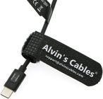 Alvin's Cables USB-C Type-C PD to NP-FZ100 Dummy Battery Coiled Power Cable for Sony Alpha A7 III A7S III A7R III