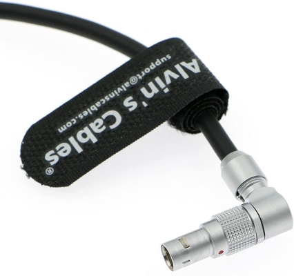 Alvin’S Cables Power Cable For DJI RS2 RS3 Rotatable 2 Pin Male Right Angle To 2 Pin Male For Tilta Float Gimbal Support