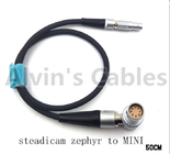 Alexa MINI Lemo 8 Pin To 3 Pin Power Cable For Steadicam Zephyr 12 / 24 Volts