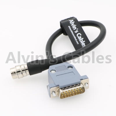 Crestron CPC Cami To Canon Lens Camera Power Cable 12pin Hirose Female To 15 Pin D Sub Cable