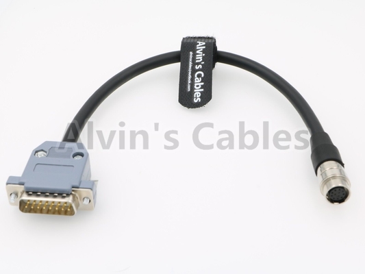 Crestron CPC Cami To Canon Lens Camera Power Cable 12pin Hirose Female To 15 Pin D Sub Cable