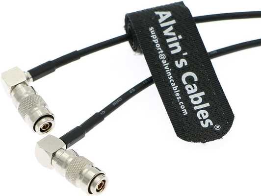 Alvin'S Cables Timecode Input Output Cable For ARRI Alexa Sound Devices Atomos Ultrasync One 5 Pin To Dual DIN Timecode