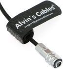 Alvin'S Cables BMPCC Power Cable DC Female To 2 Pin Female Cable For Blackmagic Pocket Cinema Camera 4K| 6K 15CM| 5.9in