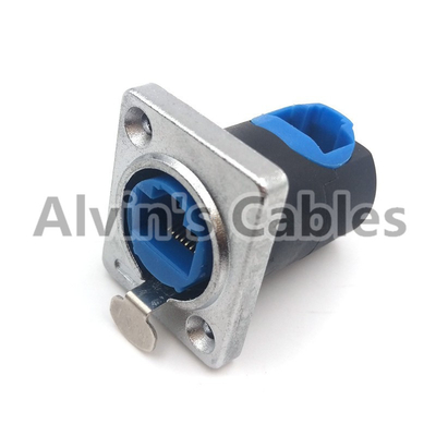 Socket Female 90 Degree RJ45 Connector -40℃ To 80℃ Large Temperature Range