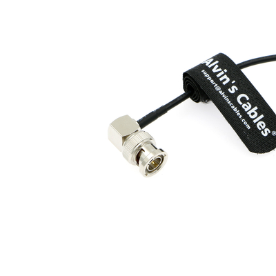 Timecode Cable For Wisycom MTP60 Transmitter/Zaxcom ZFR 400 BNC To Micro 3 Pin Male Time Code Cable 45cm/18inches