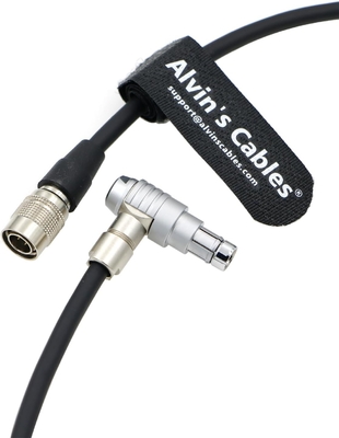 Run Stop Cable For ARRI Alexa/RED V-Raptor Camera From RT Motion MDR Hirose 4 Pin Male To Fischer 3 Pin Male 60cm