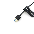 8K HDMI 2.1 Cable High Speed Thin Straight HDMI To Up Angle HDMI For Atomos Ninja V Monitor/Z CAM E2/Sony FS5/FS7