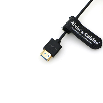 Ultra HD 8K HDMI 2.1 Cable Straight HDMI To Right Angle HDMI High Speed For Atomos Ninja V Monitor/Z CAM E2/Sony FS5