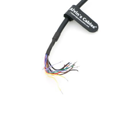 DataMan 260 Reader Serial Power IO Cable M12 A-Code 12 Pin Female To Open Flying Leads For Cognex Industrial Camera