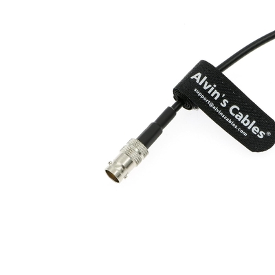 Micro BNC Male To BNC Female Coaxial Cable For Blackmagic Design / Blackmagic Video Assist 6G HD SDI Video Cable 50CM