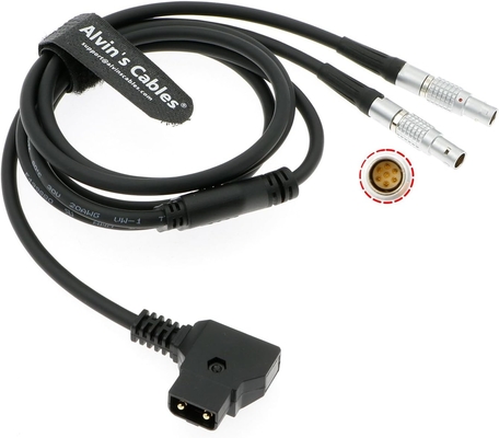 Nucleus-M Motor Power Y Cable For Tilta D Tap To Two 7 Pin Male Cable 1M 39.4 Inches