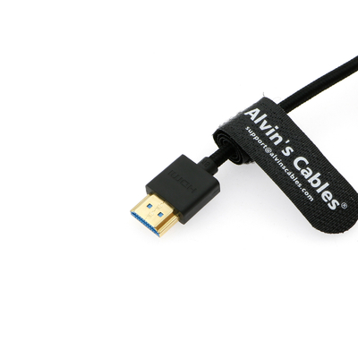 Ultra HD 8K HDMI 2.1 Braided Coiled Cable HDMI For Atomos Ninja V Portkeys BM5 For Feelworld Monitor For Canon C300