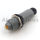 Compatible 6 Pin LEMO Connector Plug And Grip , LEMO PAG / PLG Series 6 Pin Power Connector Cable Connector