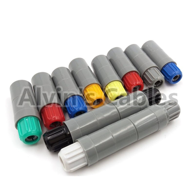 Plastic Connector LEMO 2 Pin Compatible With LEMO PRG Circular Push Pull Connector M.02.PLLC39A Plastic LEMO 2 Pin