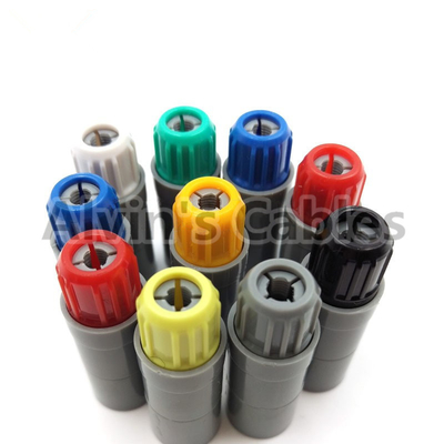 Plastic Connector LEMO 2 Pin Compatible With LEMO PRG Circular Push Pull Connector M.02.PLLC39A Plastic LEMO 2 Pin