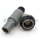 Top Safety Industrial Power Connectors Electrical Cable Connectors 14mm Shell Outer Dia