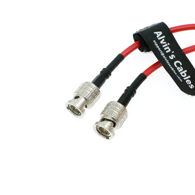 12G SDI Cable BNC Male To Male Cable For RED Komodo / Atomos Monitor Flexible Shielded Coaxial Cord 75 Ohm