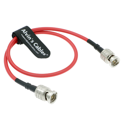 12G SDI Cable BNC Male To Male Cable For RED Komodo / Atomos Monitor Flexible Shielded Coaxial Cord 75 Ohm