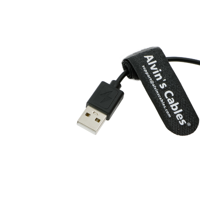 Alvin's Cables NP-BX1 Dummy Battery to USB DC Coupler Power Cable for Sony Cybershot ZV-1, DSC-RX1, RX1R, RX100 II III