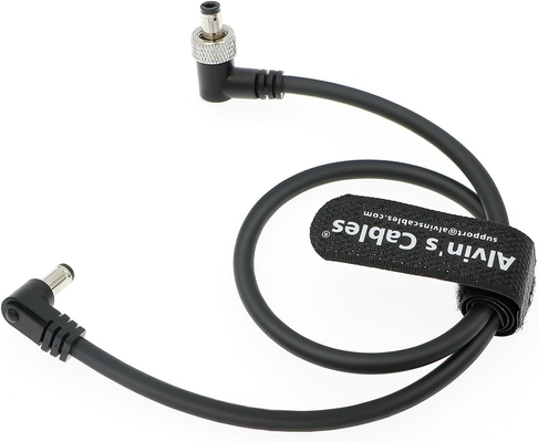 Right Angle DC to Locking DC Power Cable for SmallHD 702, Atomos Ninja V, Video Devices PIX-E7 PIX-E5 Monitor,Hollyland