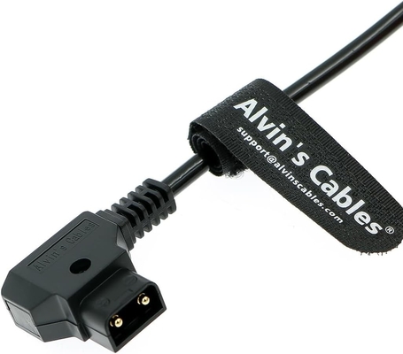 Alvin's Cables Power Cable for Tilta Nucleus-M Motor 7 Pin Male to D-tap Coiled Cable for V-Mount Battery Plate