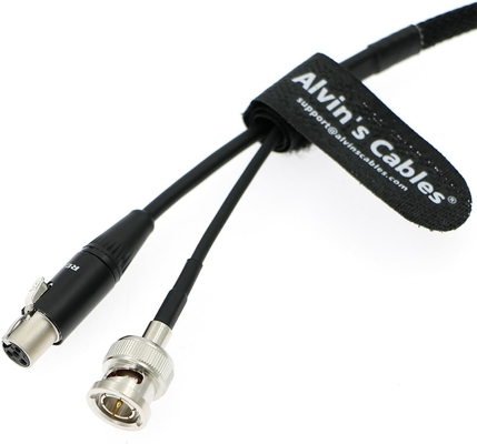 TV Logic Monitor Combination Power Cable Mini 4 pin XLR to D-Tap & BNC to BNC 75 Ohm SDI Video Coaxial Cable