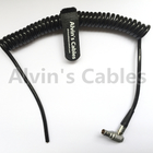 2 Pin Right Angle to Flying Coiled Twist Cable for Teradek ARRI Alexa Camera