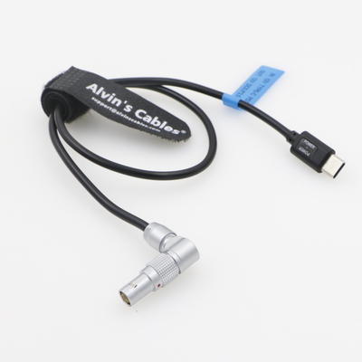 Alvin's Cables PD USB-C Type-C to 2 Pin Female Power Cable Fast Charging Cable for RED Komodo Camera 45cm| 18inches