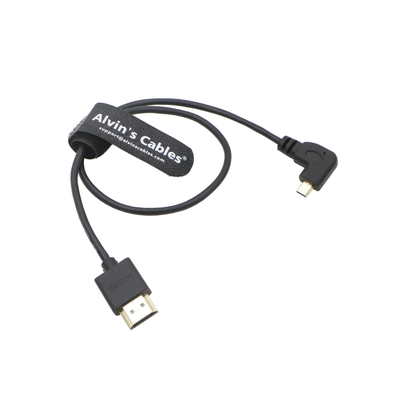 Alvin's Cables Micro HDMI to HDMI Cable 8K60P High-Speed 2.1 for Sony a7 IV FX30 ZV-E10, for Canon R5C R5 R6