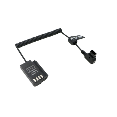 Alvin’s Cables DMW-DCC17 DMW-BLK22 Dummy Battery to D-tap Power Adapter Coiled Cable for Panasonic Lumix S5 S5II S5K S5C