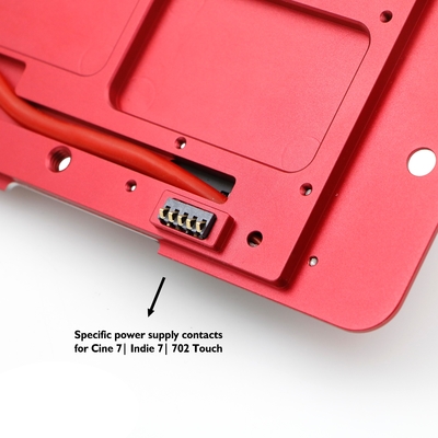 Alvins Integrated V-Mount Battery Plate for SmallHD Cine 7| Indie 7 |702 Touch Monitor, for VAXIS Wireless Video Transmission